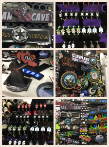 Sample of the Star Wars items available for sale