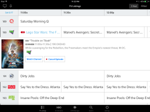 As you can see, I have already set my DVR thanks to the Xfinity App! 